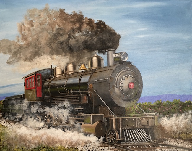 Locomotive #7 16x20