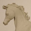Crescent Princess in Clay